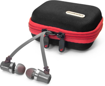 Brainwavz S1 Noise Isolating In-Ear Earphones Wired Headphones (Dark Silver, In the Ear) 