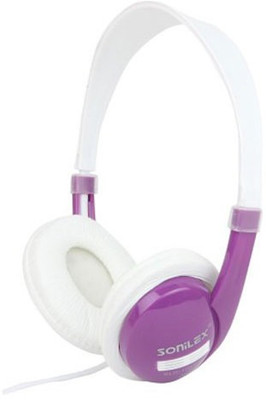 Sonilex Slg-1003 Hp Over-the-ear Wired Headphones (Purple, Over the Ear) 