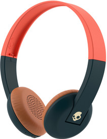 Skullcandy Uproar S5URHW-510Wireless 2.0 Stereo Dynamic Headphone Wireless Bluetooth Headphones (Orange Cream, On The Ear)