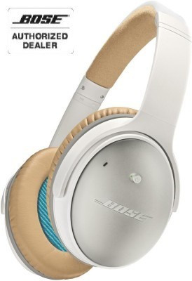 Bose QuietComfort 25 for Android Devices Wired Headphones (White, Over the Ear) 