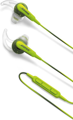 Bose SoundSport In Ear for Apple Devices Wired Headphones (Green, In the Ear) 
