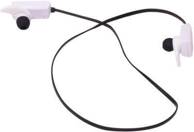 Hangout HOE-702 Wireless Bluetooth Headset (White) 