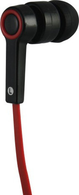Jabees 13A06 Wired Headset With Mic (Red/Black) 