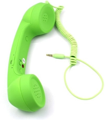 33% OFF on Coco Retro Phone Wired Headset Green