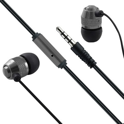 Jabees 13C01 Wired Headset With Mic (Grey) 
