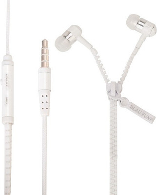 39% OFF on Blau Funf Zipper Earphone with mic Wired Headset White 39% OFF on Blau Funf Zipper Earphone with mic Wired Headset White