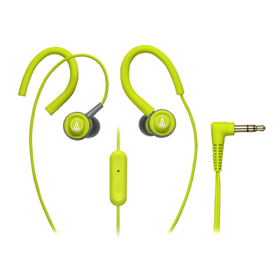 Audio Technica ATH COR150iS LG Wired Headset (Lime Green) 