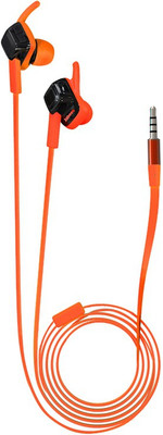 Jabees 13D01 Wired Headset With Mic (Orange) 