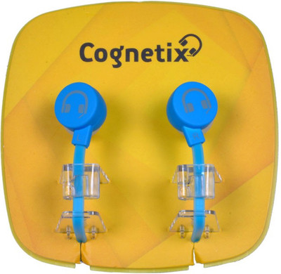 Cognetix Nura CX 411 Wired Headset (Blue) 