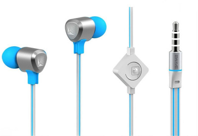 31% OFF on Ewave ES-EP100B Wired Headset Blue