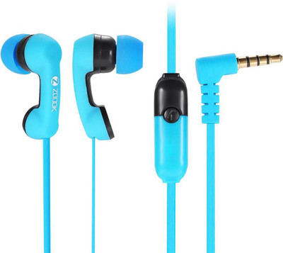 Zoook ZM-E11M Wired Headset (BLUE:;BLACK) 