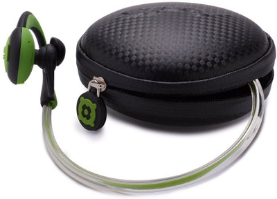 Boompods Sportspods Vision Wireless Bluetooth Headset With Mic (Green) 