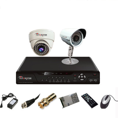 41% OFF on Tentronix Dvr System 4 Channel Home Security Camera