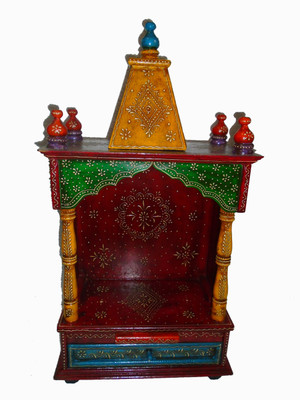 15% OFF on Shri Krishna Wooden Home Temple Height: 61 cm 15% OFF on Shri Krishna Wooden Home Temple Height: 61 cm
