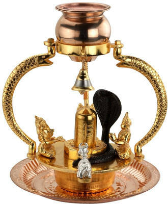 Shiv Panchayatan Yantra Brass Home Temple Gold Shiv Panchayatan Yantra Brass Home Temple Gold