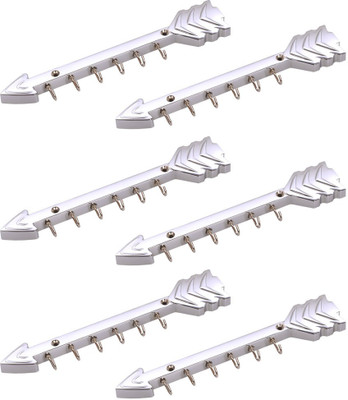 53% OFF on Doyours 6 Set Glossy Steel Designer 6 - Pronged Hook Rail Steel Pack of 6 53% OFF on Doyours 6 Set Glossy Steel Designer 6 - Pronged Hook Rail Steel Pack of 6