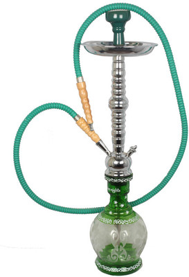45% OFF on Arabian Nights 22.5 inch Steel, Glass Hookah