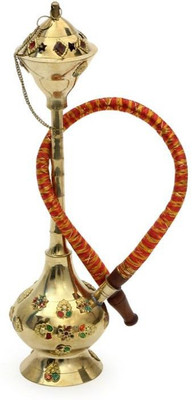 50% OFF on Hapuka 10.5 inch Brass Hookah 50% OFF on Hapuka 10.5 inch Brass Hookah
