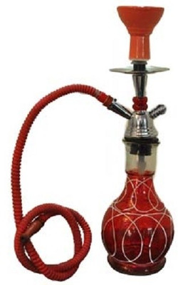40% OFF on ShopToSurprise Red 15 inch Glass Hookah