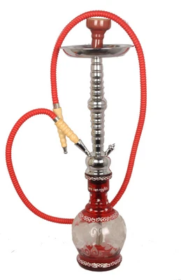 64% OFF on Arabian Nights 22.5 inch Steel, Glass Hookah