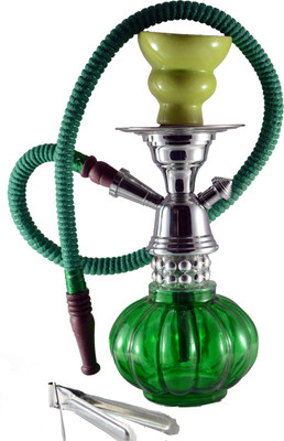 29% OFF on Being Nawab 10.5 inch Glass Hookah