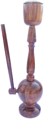 68% OFF on Craft Mansion 11 inch Wooden Hookah 68% OFF on Craft Mansion 11 inch Wooden Hookah
