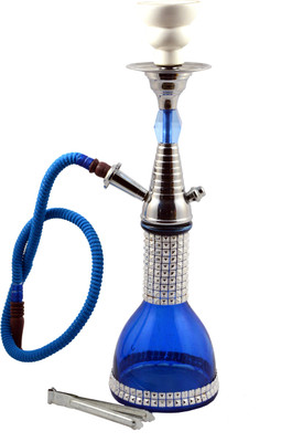 21% OFF on Being Nawab Classic Hypnosis Crstally 18 inch Glass Hookah