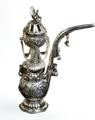 37% OFF on Rastogi Handicrafts 6 inch Brass Hookah