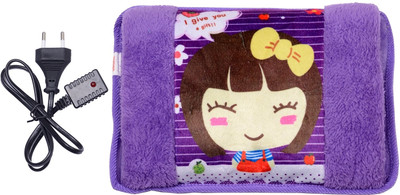 69% OFF on Imported Velvet & Fur Electrical 1 L Hot Water Bag