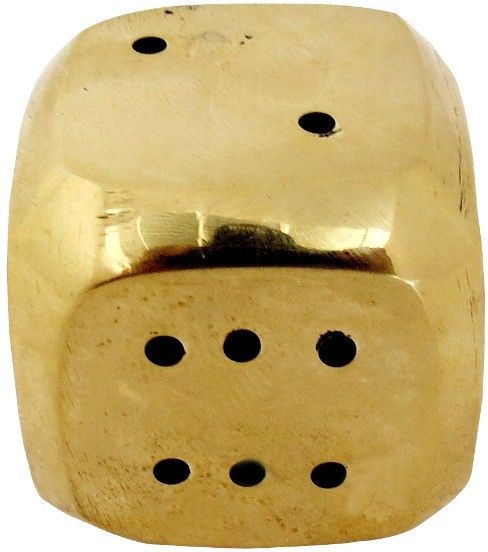 33% OFF on Pindia Fancy Home Decor Brass Small Dice Brass Incense Holder 33% OFF on Pindia Fancy Home Decor Brass Small Dice Brass Incense Holder