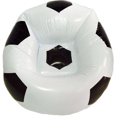 5% OFF on Suzi Football Jr Inflatable Chair White & Black 5% OFF on Suzi Football Jr Inflatable Chair White & Black