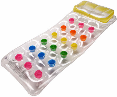 11% OFF on Jilong 18 Pocket Fashion With Pillow Inflatable Lounger 11% OFF on Jilong 18 Pocket Fashion With Pillow Inflatable Lounger