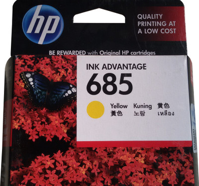 HP 685 Yellow Ink Cartridge HP 685 Yellow Ink Cartridge