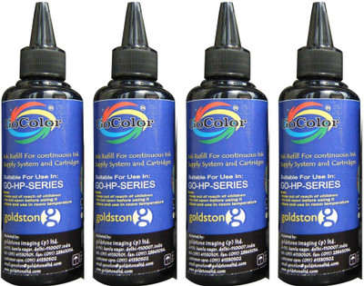 37% OFF on GoColor HP Premium Quality Inkjet 100 ML X 4 Black Color Combo (Dye Ink) Black Ink 37% OFF on GoColor HP Premium Quality Inkjet 100 ML X 4 Black Color Combo (Dye Ink) Black Ink