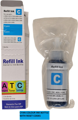 73% OFF on Anjani Toners Cartridges Epson L100/L200/L210/L300/L350/L355/L455/L550/L555 Cyan Ink 73% OFF on Anjani Toners Cartridges Epson L100/L200/L210/L300/L350/L355/L455/L550/L555 Cyan Ink
