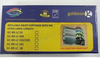 51% OFF on GoColor Brother CISS Cartridge Set of 4 Colours For BR PrinterJ 100, J105 & J210 Black Ink 51% OFF on GoColor Brother CISS Cartridge Set of 4 Colours For BR PrinterJ 100, J105 & J210 Black Ink
