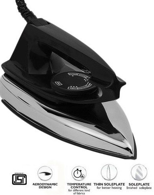 Indigo Mery 750W Dry Iron (Black) 