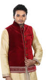 Prapti Sleeveless Solid Men's Nehru Jacket