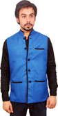 56% OFF on Front Look Sleeveless Self Design Men's Nehru Jacket 56% OFF on Front Look Sleeveless Self Design Men's Nehru Jacket
