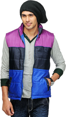 60% OFF on Yepme Sleeveless Solid Men's Bomber Jacket