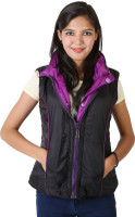 Asst Sleeveless Solid Reversible Women's Reversible Jacket
