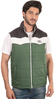 50% OFF on Again Sleeveless Solid Men's Jacket