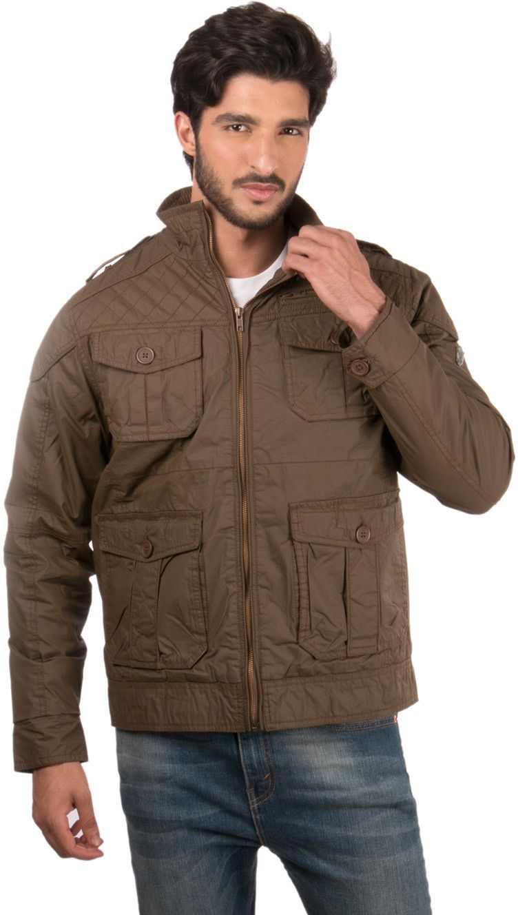 50% OFF on Again Full Sleeve Solid Men's Jacket
