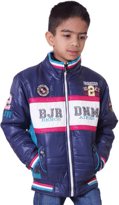 72% OFF on Little Bugs Full Sleeve Self Design Baby Boy's Quilted Jacket