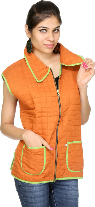 Rajrang Sleeveless Checkered Reversible Women's Quilted Reversible Jacket - JCKE25RTXQ3WHHD7