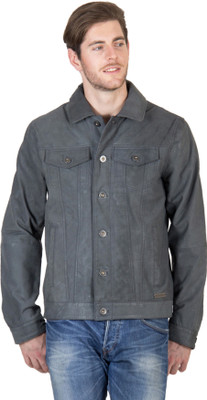 50% OFF on Justanned Full Sleeve Solid Men's Jacket