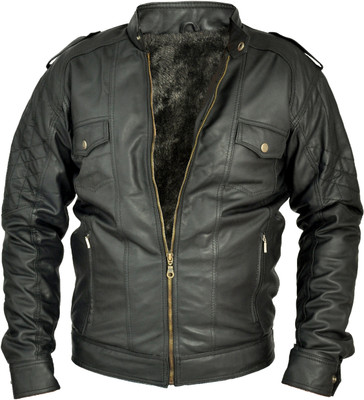 26% OFF on Glam Kills Full Sleeve Solid Men's Motorcycle Jacket 26% OFF on Glam Kills Full Sleeve Solid Men's Motorcycle Jacket