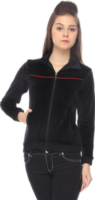 Identiti Full Sleeve Solid Women's Jacket