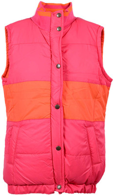 30% OFF on Ello Sleeveless Solid Girl's Quilted Jacket