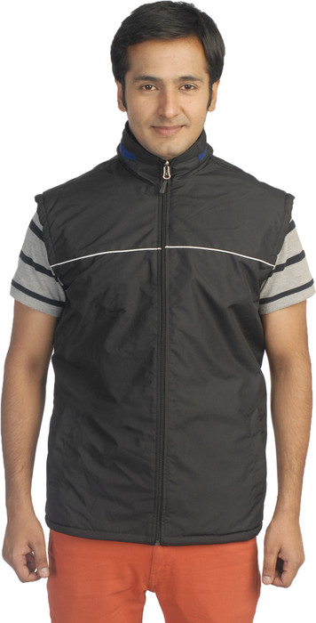 NU9 Sleeveless Solid Reversible Men's Reversible Jacket